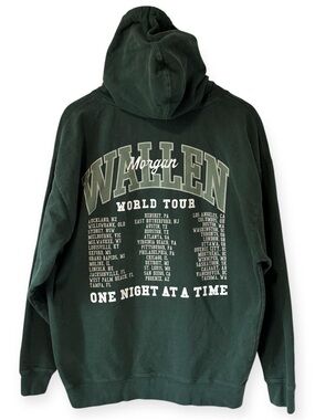 Morgan Wallen Dark Green World Tour Hoodie